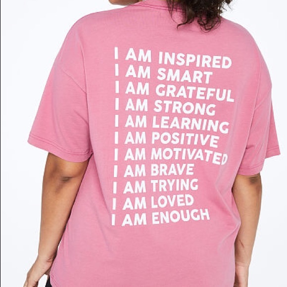 OSFM💕VS PINK “I AM ” PINK ONE SIZE - Picture 8 of 13